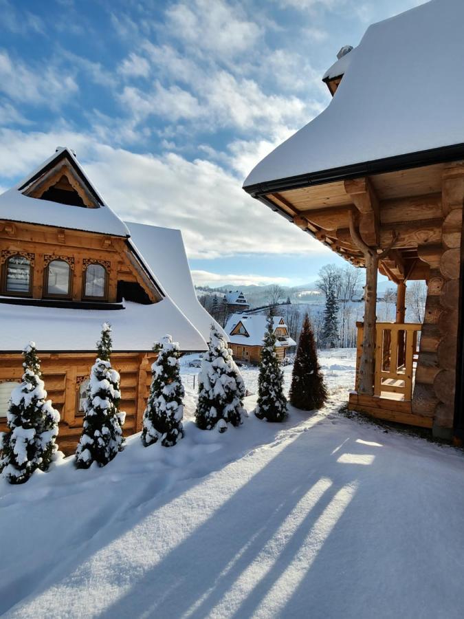 Goralska Chatka 2 Highland Cottage - Split Ac, Jacuzzi, Sauna, Private Parking, Mountains View, Garden, Zakopane Kültér fotó