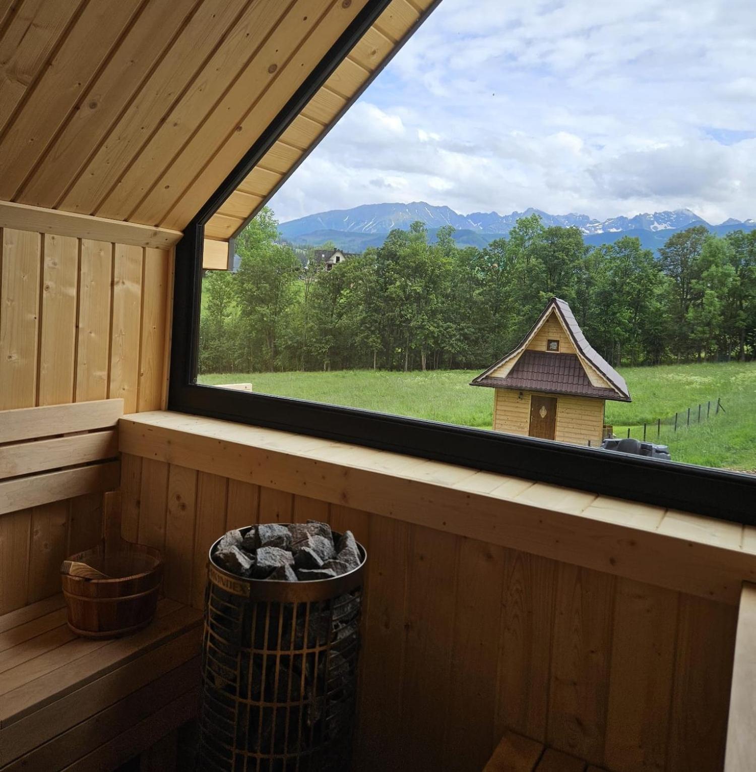 Goralska Chatka 2 Highland Cottage - Split Ac, Jacuzzi, Sauna, Private Parking, Mountains View, Garden, Zakopane Kültér fotó