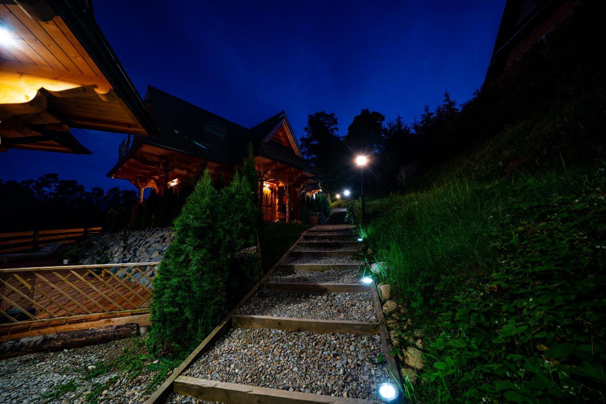 Goralska Chatka 2 Highland Cottage - Split Ac, Jacuzzi, Sauna, Private Parking, Mountains View, Garden, Zakopane Kültér fotó