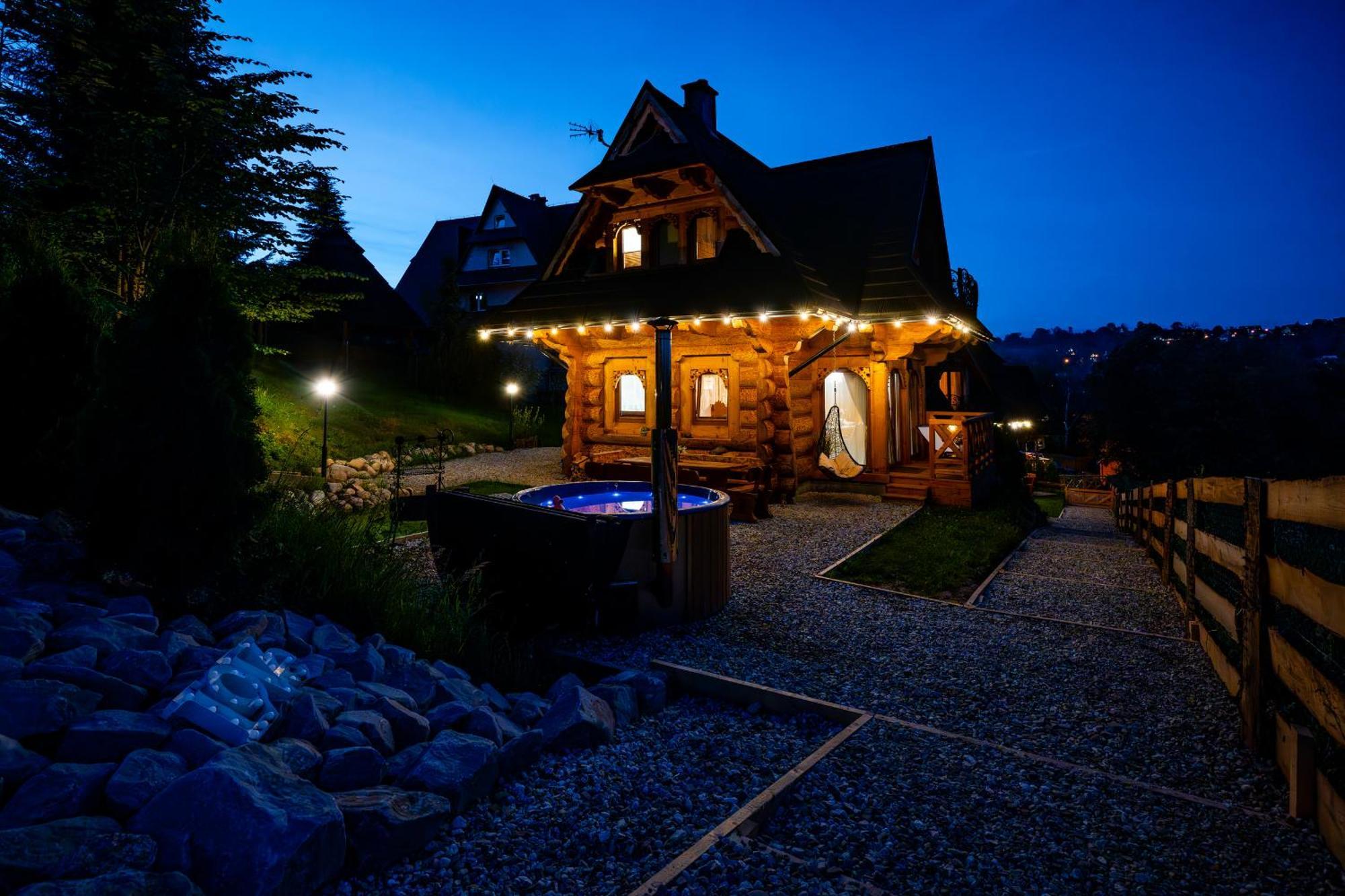 Goralska Chatka 2 Highland Cottage - Split Ac, Jacuzzi, Sauna, Private Parking, Mountains View, Garden, Zakopane Kültér fotó