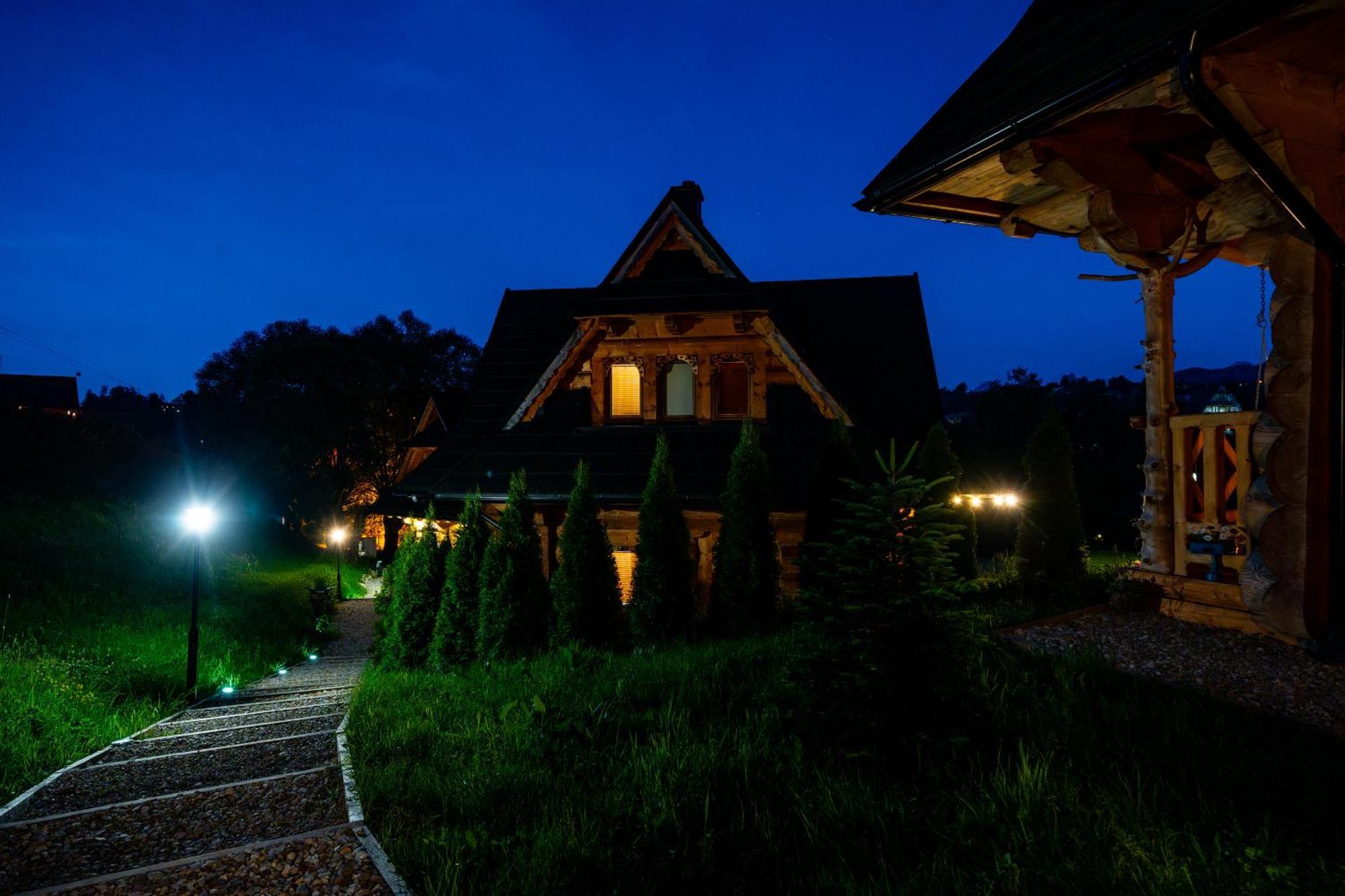 Goralska Chatka 2 Highland Cottage - Split Ac, Jacuzzi, Sauna, Private Parking, Mountains View, Garden, Zakopane Kültér fotó