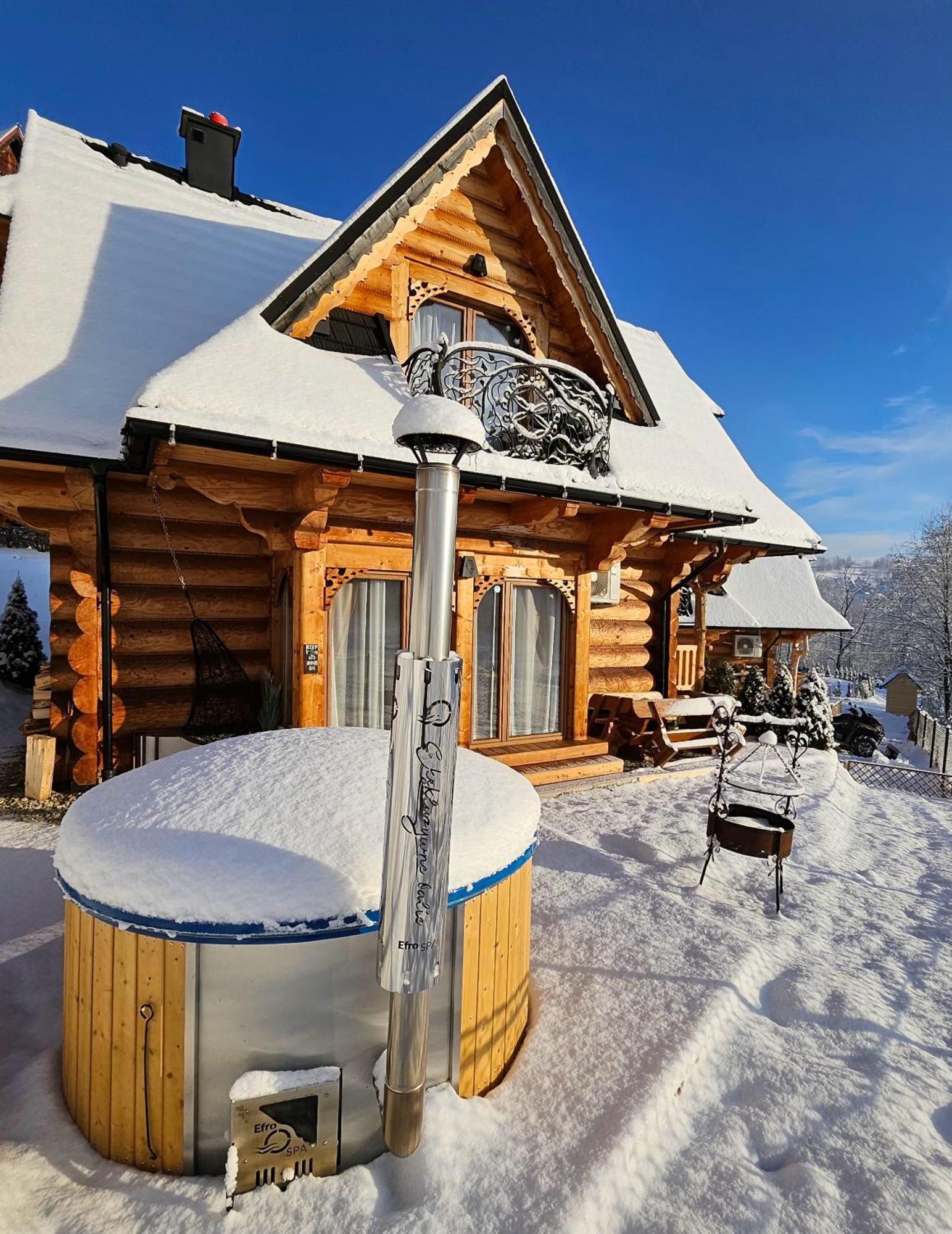 Goralska Chatka 2 Highland Cottage - Split Ac, Jacuzzi, Sauna, Private Parking, Mountains View, Garden, Zakopane Kültér fotó